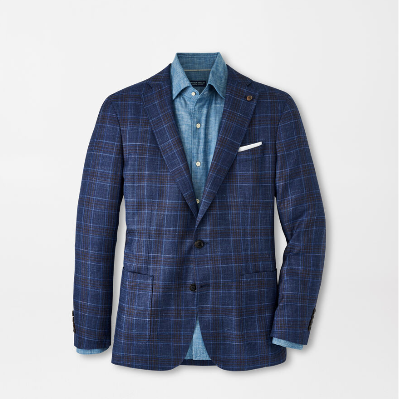 LOWELL PLAID SOFT JACKET Main Image